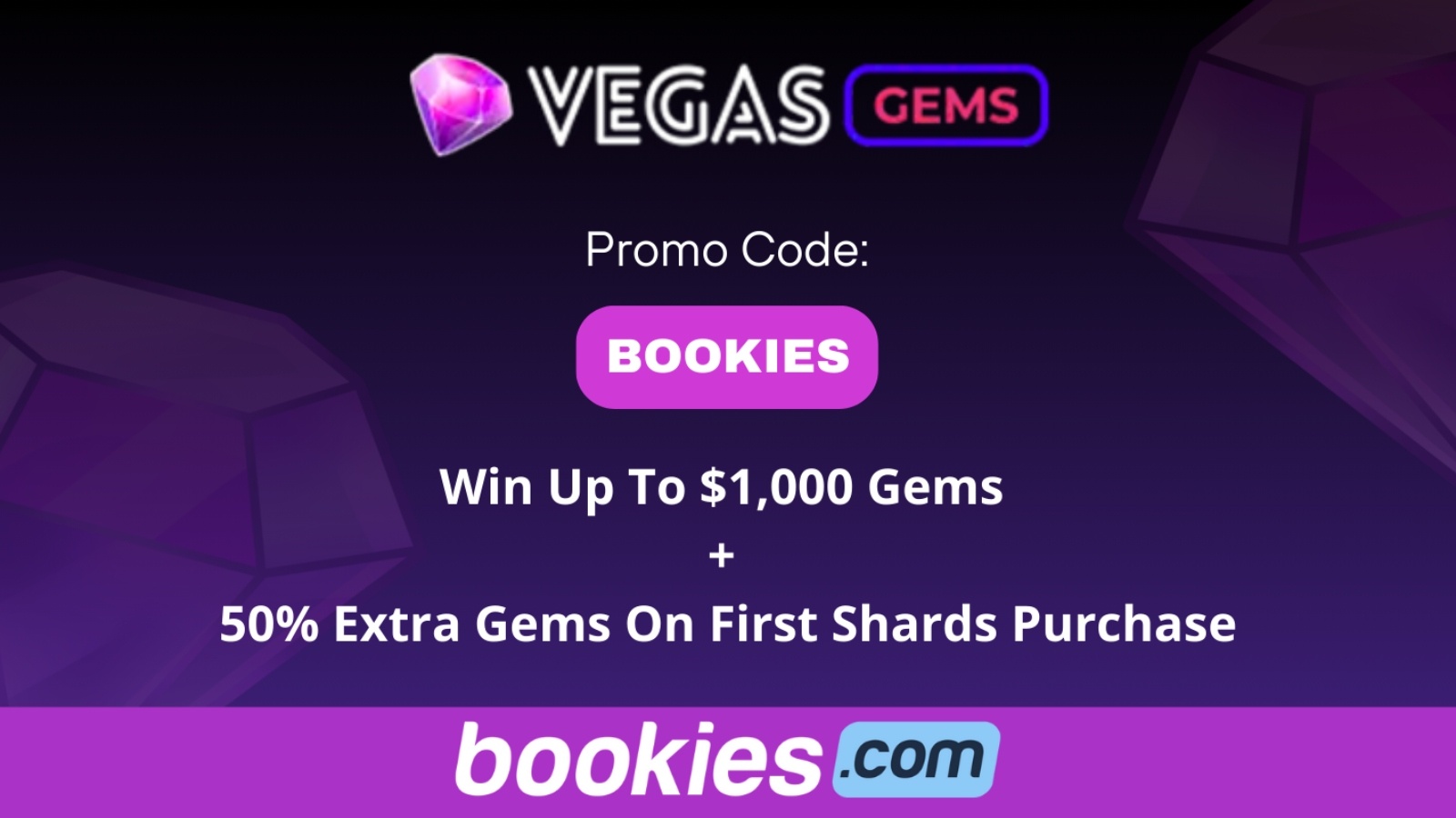 Get Vegas Gems No Deposit Bonus Code BOOKIES July 2024 - Vegas Aces No Deposit Bonus Codes