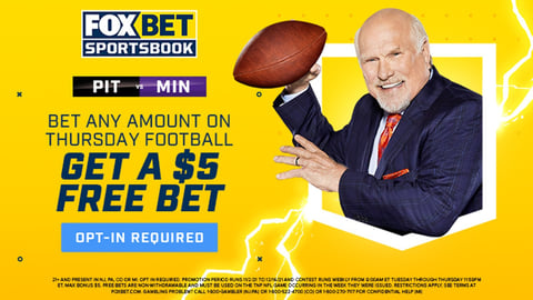 FOX Bet Promo Code for TNF Week 14: $5 Free Bet for Vikings vs Steelers