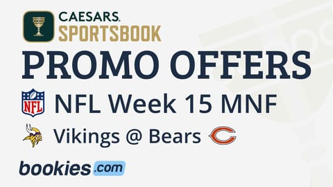 Caesars Sportsbook Promo Code: Get a Risk-Free Bet Up to $1001 for Week 15 MNF
