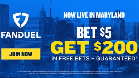 FanDuel Maryland Promo Code Shocks With 2 Welcome Bonus Offers