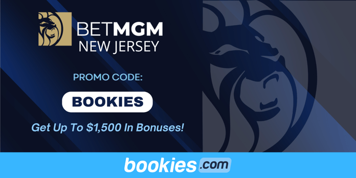 BetMGM Sportsbook New Jersey Bonus Code BOOKIES: $1.5 First Bet For NFL SNF Week 1