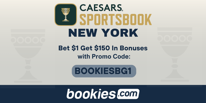 Caesars New York Promo Code BOOKIESBG1: Get $150 Bonus for NBA, MLB (Apr. 25)