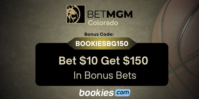 BetMGM Colorado Bonus Code BOOKIESBG150: Bet $10, Get $150 Bonus for Warriors-Rockets (Apr. 30)